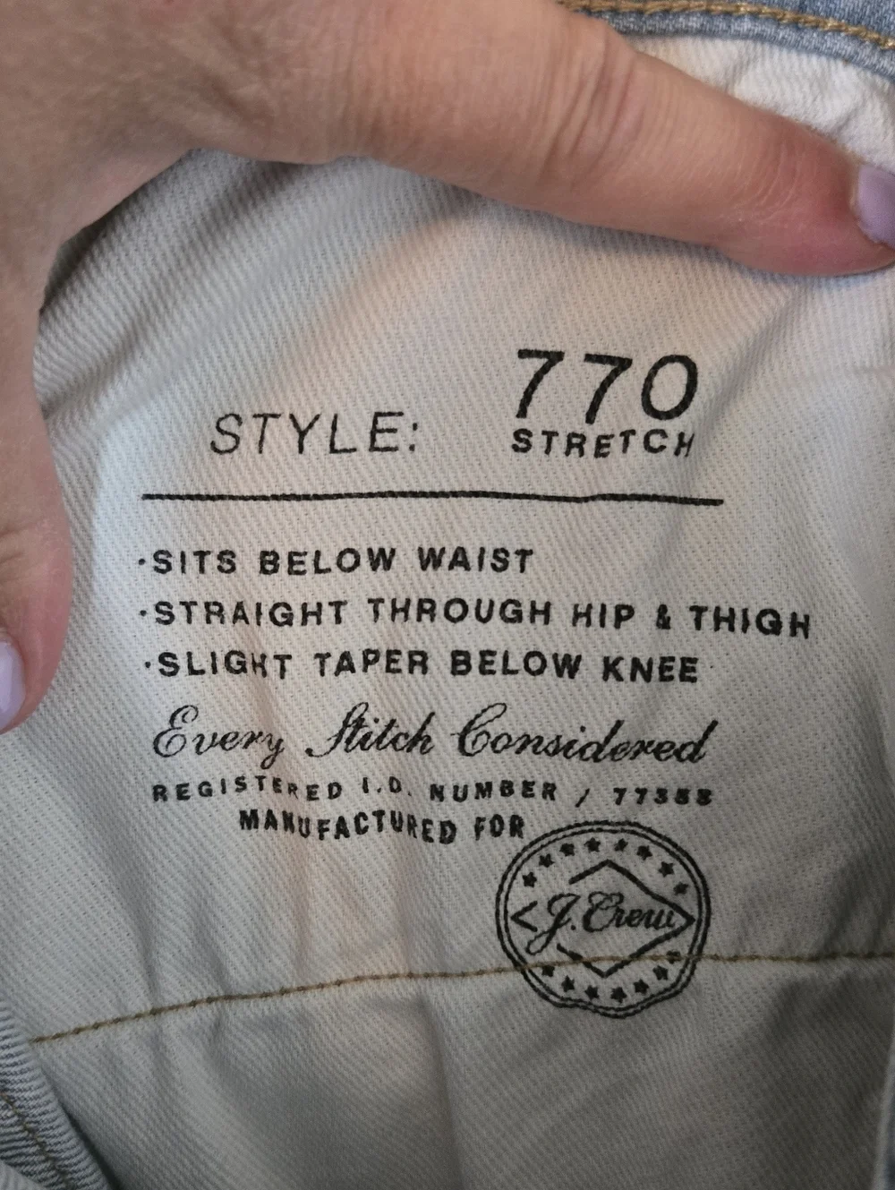 J. Crew | Men's Light Wash 770 Straight Jeans Size 29x32